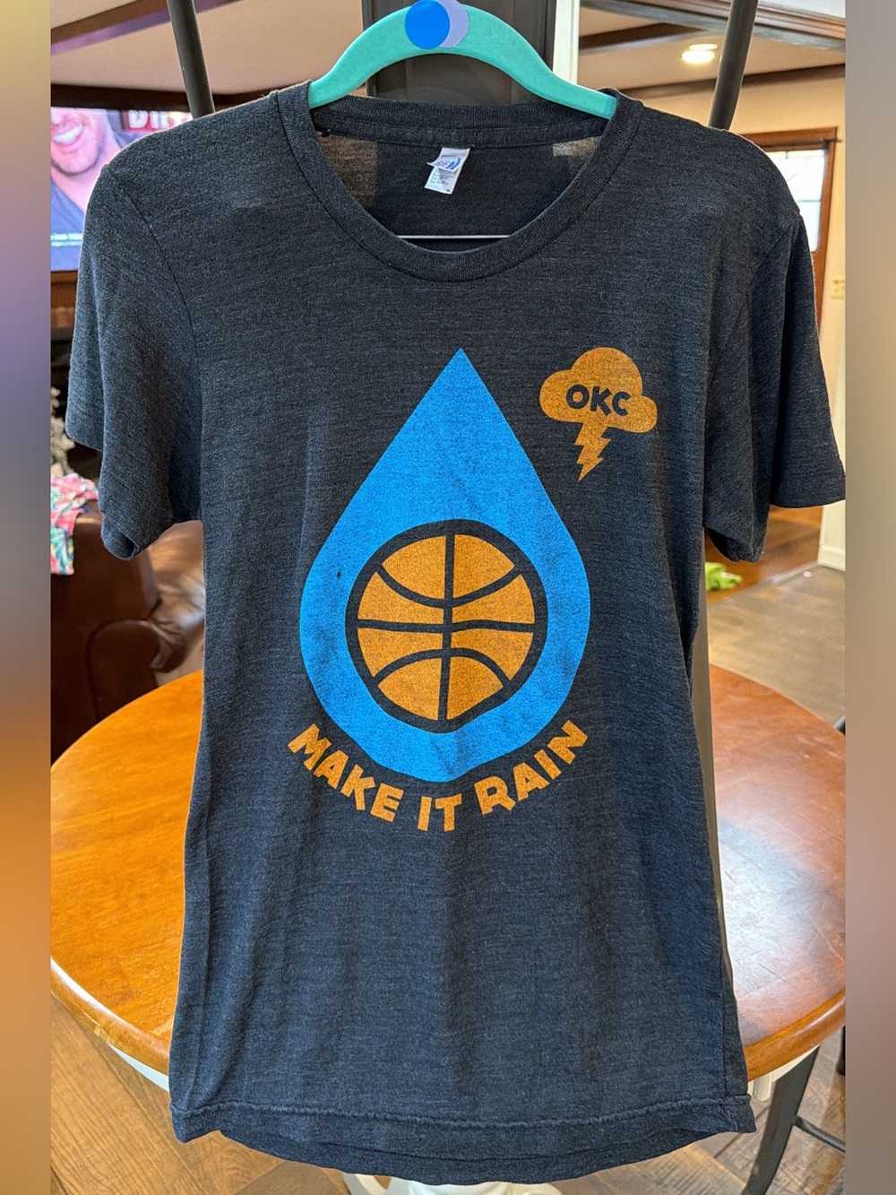 OKC Basketball Make It Rain T-Shirt